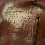 HOLSTERPALOOZA!  ULTRA RARE 1st YEAR PRODUCTION M-1916 HOLSTER FOR THE COLT MODEL 1911, MARKED ROCK ISLAND ARSENAL 1916, VERY NICE!