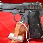 SOLD 1944 BERETTA MODEL 1935, GERMAN ISSUE 4UT PROOFED, PHOSPHATE FINISH, MINT CRISP!