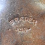 SOLD ULTRA RARE MAKER, BRAUER 1944 DATED, US WWII M1916 HOLSTER FOR THE COLT M1911A1 SERVICE PISTOL, EXCELLENT CONDITION!