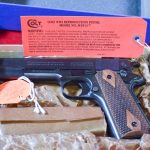 SOLD NEW OLD STOCK, VERY SCARCE & DESIRABLE 2008 COLT WWI 1918 BLACK ARMY RESSUE OF THE US MODEL 1911 SERVICE PISTOL, NIB!