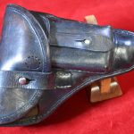 SOLD GERMAN WWII CZECH Cz24 HOLSTER, BELT LOOP MODIFIED FOR GERMAN USE, VERY NICE!