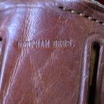 SOLD VERY RARE MAKER HARPHAM BROS, US WWII M1916 HOLSTER FOR THE COLT M1911A1 SERVICE PISTOL, MINT CRISP CONDITION!