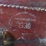 SOLD JAKE  GERMAN WWII BEAUTIFUL CORDOVAN (REDDISH BROWN) KIMNACH & BRUNN 1939 GERMAN ARMY LUGER HOLSTER,MINT!