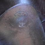 GERMAN WWII VERY RARE & VERY EARLY 1941 PRODUCTON, E.G. LEUNER MADE HOLSTER FOR THE NAZI OCCUPATION FN HIGH POWER PISTOL, VERY SHARP!