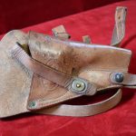 US WWII BOYT 43 MARKED M3 SHOULDER HOLSTER FOR THE .38 S&W VICTORY MODEL REVOLVER, NICE!