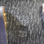 SOLD GERMAN WWII MINT CRISP SCREAMER VERY SCARCE DLU 1942 PIGSKIN LUGER HOLSTER, JUST A STUNNING EXAMPLE!