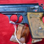 SOLD, VERY SCARCE 1939 PRODUCTION “W SUFFIX” VARIANT WALTHER PPK PISTOL, MINT SHARP!