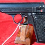 SOLD, VERY CHOICE, WALTHER PP PISTOL, LATE 1944 GERMAN ARMY WAFFENAMTED, MILITARY FINISH, MINT CRISP!