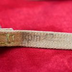 SOLD OKTOBERFEST SALE! ULTRA RARE GERMAN WWII ISSUE P.38 PISTOL LANYARD, RARE MARKING, kpm42 (Franz Cobau,Berlin), MINT UN-ISSUED, SCARCER THAN HEN’S TEETH!