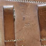 SOLD, MINT SCREAMER CONDITION! 1940 DATED, DLU 1940 (EWALD LUNESCHLOSS, SOLIGEN) TAN TROPICAL AFRIKA CORPS/ LUFTWAFFE HARDSHELL LUGER HOLSTER, VERY RARE!