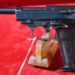 SOLD WALTHER ac41 P.38 PISTOL, 3 DIGIT "a" LETTER BLOCK 1st VARIATION, MATCHING MAG! MINT SHARP & VISUALLY STUNNING!