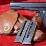 SOLD SWEDISH HUSQVARNA m/07 PISTOL, .380 AUTO, NOT IMPORT MARKED, UNIT MARKED, FULL RIG, MINT SHARP!