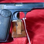 SOLD UNICORN RARE & NEVER SEEN ΕΣ GREEK ARMY CONTRACT FN MODEL 1922 PISTOL, THE WWII ERA GREEK ARMY SERVICE PISTOL, MINT CRISP & MATCHING DOWN TO THE MAG!