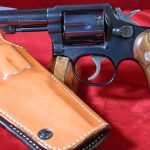 SOLD SCARCE SMITH & WESSON MODEL 13, 3 INCH .357 MAGNUM, FBI ISSUE SERVICE REVOLVER, MINT WITH NEW GALCO HOLSTER, JODY FOSTER SPECIAL!