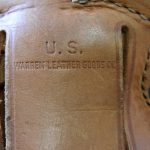 RARE MAKER WARREN LEATHER GOODS, US WWII M1916 HOLSTER FOR THE COLT M1911A1 SERVICE PISTOL, MINT CRISP CONDITION!