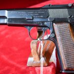 SOLD, VERY CHOICE, FN BROWNING MODEL 1935 GP / HIGH POWER PISTOL,1938 BELGIUM ARMY ISSUED TYPE 1 VARIANT, THE ICONIC & LEGENDARY ORIGINAL "HI POWER", VERY CRISP!