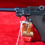SOLD VERY CHOICE GERMAN WWII 1937 S/42 P.08 LUGER PISTOL, ALL MATCHING INCLUDING THE MAG, REAL EYE POPPER!