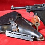 SOLD, AWESOME FULLY RIGGED OUT byf 41 “BLACK WIDOW” P.08 LUGER PISTOL, ALL YOU NEED IN A NAZI LUGER!