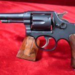 SOLD, OUTSTANDING 1943 US NAVY SHIPPED, SMITH & WESSON VICTORY MODEL .38 SPECIAL REVOLVER, MINT NEW UNFIRED!