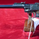 SOLD WONDERFUL LOOKING GERMAN WWI DWM 1917 LANGE P.08 “ARTILLERY LUGER, EARLY FINE TUNE SIGHTS, MATCHING MAG! MINT CRISP!