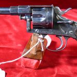 SOLD IMPERIAL GERMAN M1883 REICHSREVOLVER, 1894 ERFURT MADE, ALL MATCHING, UNIT MARKED TO THE 49th ARTILLERY REGT, VERY NICE, PRE98 ANTIQUE!