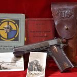 SOLD  VERY WELL DOCUMENTED US WWI COLT 1911 US ARMY PISTOL, “BLACK ARMY”, JUNE 1918 PRODUCTION, 100% ORIGINAL! CAQRRIED BY A Lt IN THE 137th INFANTRY, OVER THERE!