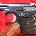 SOLD SCARCE & RARELY SEEN AUSTRIAN 1920's ÖWA 6.35mm 25 auto VEST POCKET PISTOL, LATE PRODUCTION VARIANT, VERY SHARP!