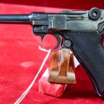 SOLD, EXCEPTIONAL GERMAN WWII byf 41 BLACK WIDOW LUGER PISTOL, VET BROUGHT BACK WAR TROPHY NAZI LUGER, MINT CRISP STUNNING!