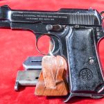 MON AUG 15, ULTRA RARE, EARLY & IMPORTANT, 3rd TYPE MOD 1915-1919-Mo1934 (Overstamped 4) 7.65 BERETTA PISTOL, COMMERCIAL PROOFED, THIS IS THE FINAL PRE-PRODUCTION VARIANT OF THE MODEL 1934/35 SERIES BERETTA!