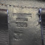 SOLD, GERMAN WWII 1939 GERMAN ARMY LUGER HOLSTER, FROST & JAHNEL, BRSELAU, VERY NICE!