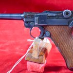 SOLD, VERY RARE & VERY CHOICE MAUSER 1939 S/42 CODE NAZI POLICE ISSUED LUGER PISTOL, ALL MATCHING INCL MAGAZINE, MINT CRISP! ONLY 600 MADE!