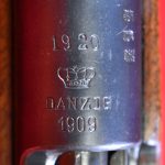 SOLD  GERMAN WWI, WEIMAR/NAZI POLICE, 1909/1920 DANZIG ARSENAL MAUSER KAR 98AZ CARBINE, su25 SPANDAU REWORK, ALL MATCHING, LANDESPOLIZEI KÖLN (COLOGNE) MARKED, NICE!