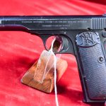 SOLD FN MODEL 1922 PISTOL, WWII ERA, QUEEN WILHELMINA MARKED DUTCH PISTOOL M25 No.2, .380/9mmK, VERY SHARP!