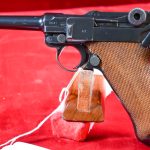 SOLD MON OCT 31, VERY CHOICE GERMAN WWII 1937 S/42 P.08 LUGER PISTOL, ALL MATCHING INCLUDING THE MAG, REAL EYE POPPER!