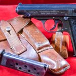 SOLD WALTHER PP PISTOL, MID 1944 GERMAN ARMY WAFFENAMTED, MILITARY FINISH, FULL RIG, MINT CRISP!