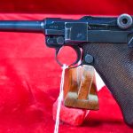 SOLD  EXCEPTIONAL GERMAN WWII 1938 S/42 P.08 LUGER PISTOL, ALL MATCHING INCLUDING THE MAG, REAL EYE POPPER!