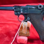 SOLD ULTRA RARE 1939 NAZI POLICE EAGLE/K MAUSER BANNER LUGER PISTOL, 2nd RAREST VARIANT, ONLY 850 MADE, ALL MATCHING INCLUDING MAG, MINT!