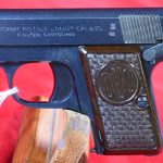 SOLD FRI SEPT 2, CZECH 1945 DATED DUO 6.35 (25 auto) CALIBER PISTOL, MINT NEW AND VERY CUTE! HARD TO FIND YEAR, A DYNAMIC DUO!