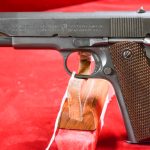 SOLD VERY CHOICE, US WWII COLT 1911A1 ARMY PISTOL, JUNE 1943 SHIPMENT, MATCHING SLIDE, 100% CORRECT, STUNNING MINT CRISP!
