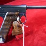 SOLD OKTOBERFEST SALE! VERY CHOICE, EARLY JAPANESE TYPE 14 NAMBU PISTOL, NAGOYA NAMBU 10.11 DATE (NOV, 1935), MINT SHARP & MATCHING MAG!