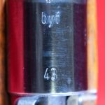 SOLD, MAGNIFICENT & EXCEPTIONAL, RARE VARIANT byf43 K98k MAUSER RIFLE LATE B BLOCK WITH TIGER STRIPED WALNUT STOCK, MINT MATCHING, WITH SLING, VISUALLY STUNNING!