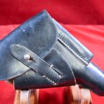 SOLD  SCARCE AKAH LEADING EDGE MAG POUCH HOLSTER FOR THE WALTHER PP PISTOL, THIS IS THE SS ISSUED HOLSTER!