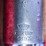 SOLD THU OCT 13, RARE & VERY CHOICE ERFURT 1893 KAR.88 CARBINE, BAVARIAN REGIMENT MARKED, ALL MATCHING! WITH RARE MUZZLE COVER & AMMO, PRE98 ANTIQUE TOO!