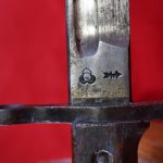 JAPANESE TYPE 30 BAYONET & FROG, UNCOMMON MAKER, KOKURA ARROW M, MUST HAVE FOR JAPANESE BAYONET COLLECTORS!