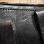 Sold ORIGINAL GERMAN WWll MARKED CWW (CARL WEISS) 1943 P38 BLACK HARDSHELL HOLSTER