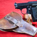 SOLD  VERY CHOICE & SCARCE ITALIAN WWII 1938 BERETTA MODEL 418 PISTOL, 6.35mm (.25auto), A HIGH-RANKING ITALIAN OFFICER’S SIDEARM, MINT CRISP WITH RARE HOLSTER TOO!