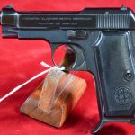 SOLD, VERY SCARCE 1936 BERETTA MODEL 1934 PISTOL, COMMERICAL PROOFED & MILITARY ACCEPTED, MINT SHARP!