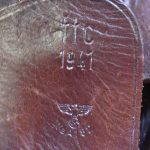 SOLD EXTREMELY RARE VERY EARLY GERMAN 1941 BROWNING HIGH POWER HOLSTER, ftc 1941, (FROST & JAENEL, BRESLAU), MINT CRISP!