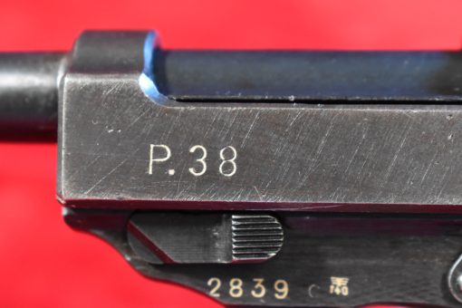 MON SEP 29, END OF WAR GI WAR TROPHY MISMATCH AC45 P.38, RARE WITH FN FRAME, MIXED FINISH PARTS, VERY SHARP! - Image 6