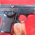 SOLD SCARCE AND SELDOM SEEN GERMAN 1920'S ERA "BABY" LANGENHAN 6.35/25 auto POCKET PISTOL, VERY SHARP!